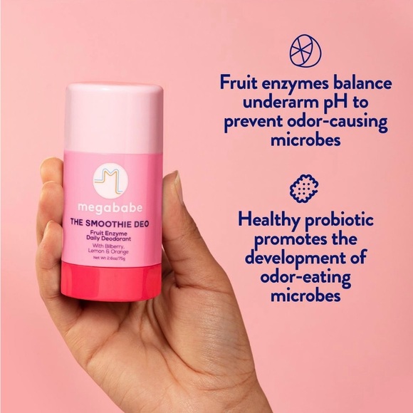 Megababe The Smoothie Deo Fruit Enzyme Daily Deodorant - Picture 2 of 5